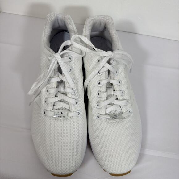 Adidas Flux Torsion All White Men 8 1/2 Athletic Comfort Gym Training Shoe - Picture 2 of 8